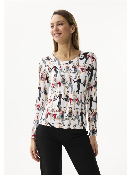 JERSEY LEO&UGO MUJER DW504 MARRON