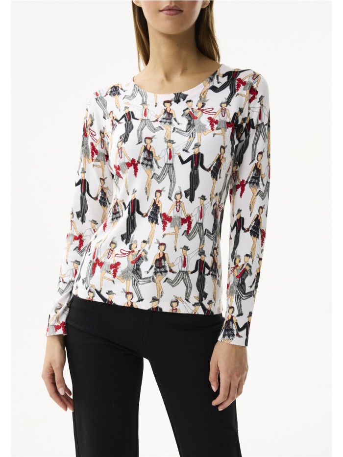 JERSEY LEO&UGO MUJER DW504 MARRON