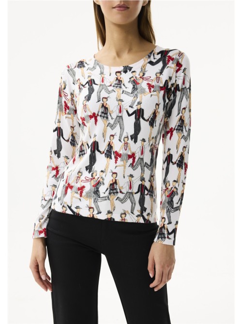 JERSEY LEO&UGO MUJER DW504 MARRON