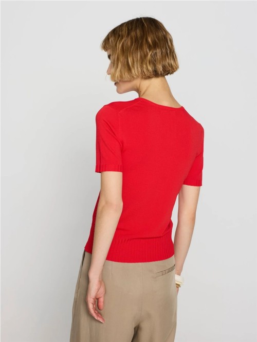 Jersey ESCORPIONde mujer de color coral 26s110020 2