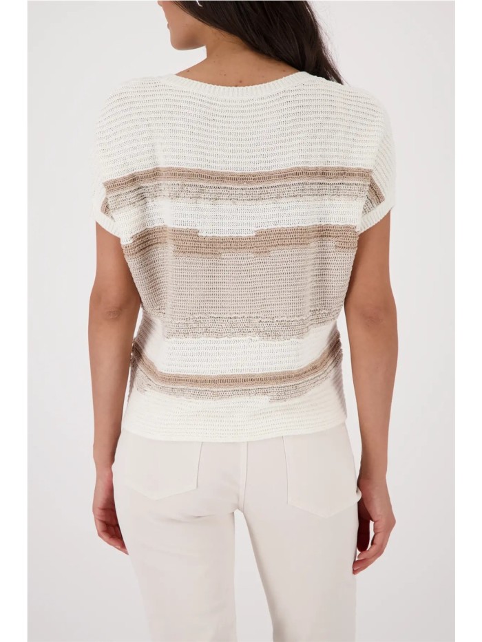 Jersey MONARI de mujer de color  beige  410442