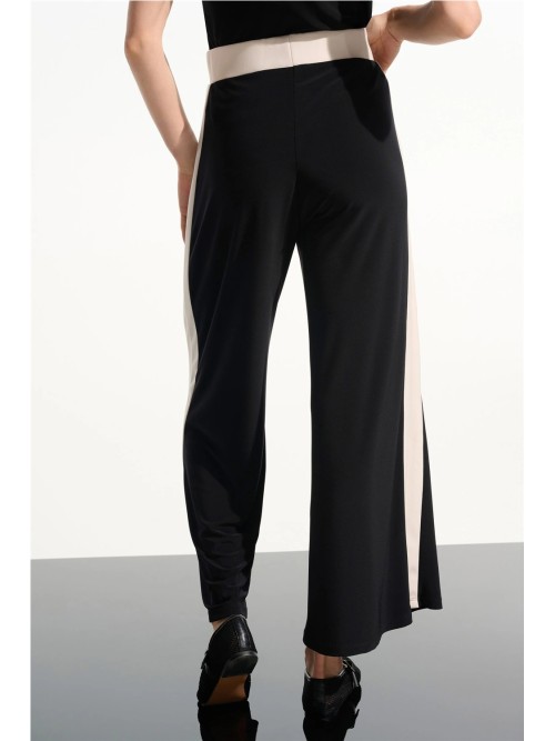 Pantalón JOSEPH RIBKOFF de mujer de color negro y beige 261612. 2