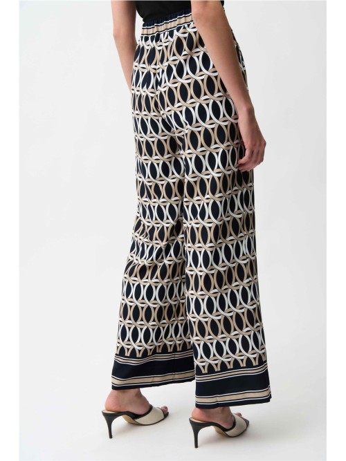 Pantalón JOSEPH RIBKOFF de mujer en color azul con estampado 261058 2