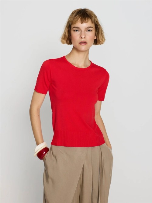 Jersey ESCORPIONde mujer de color coral 26s110020