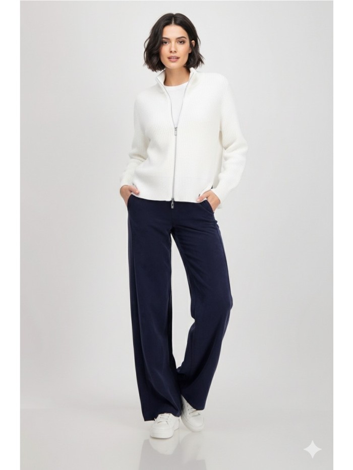 Chaqueta MONARI de mujer color blanco con cremallera 410234