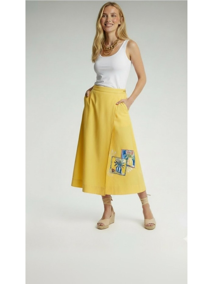 Falda DOLCEZZA MONTREAL mujer color amarillo 26631