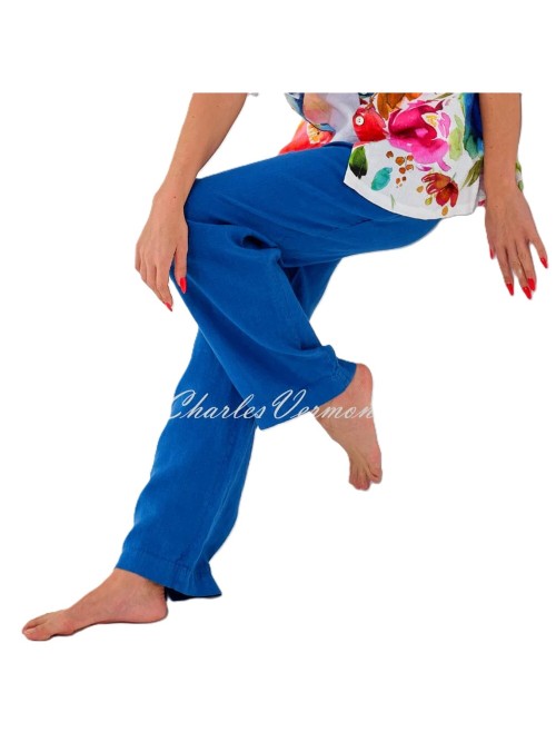 Pantalón DOLCEZZA MONTREAL mujer de color azulón 26224 2