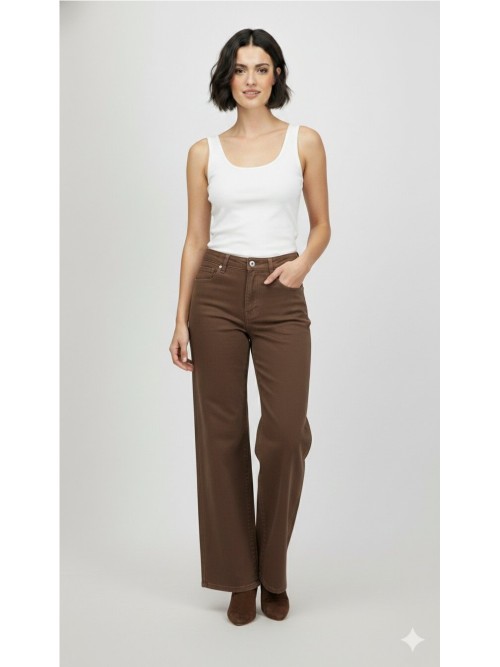 Pantalón MONARI de mujer de color marrón 410361