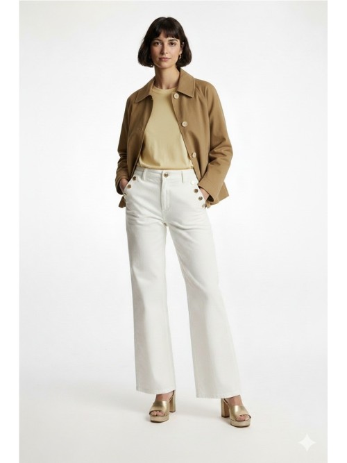 Chaqueta  DONJAZ de mujer de color camel CIRA