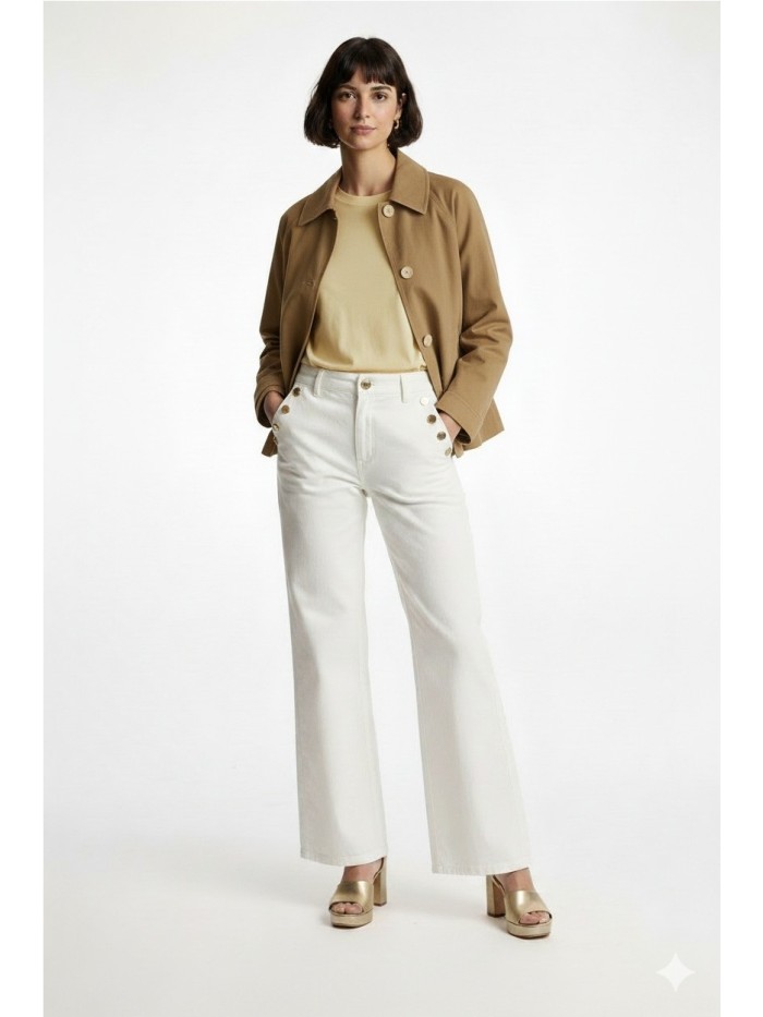 Chaqueta  DONJAZ de mujer de color camel CIRA