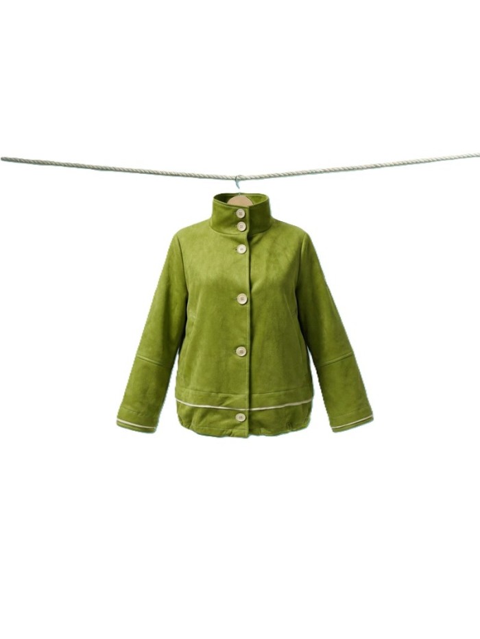 Chaqueta DONJAZ de mujer en color verde lima NORISA