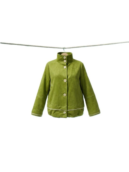Chaqueta DONJAZ de mujer en color verde lima NORISA