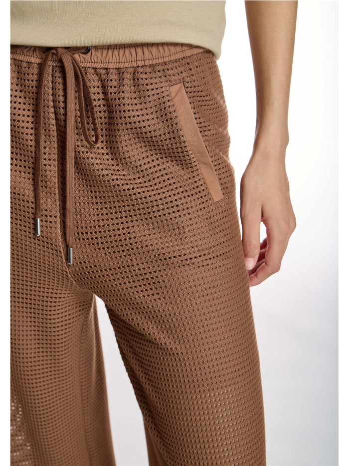 Pantalón ALBA CONDE de mujer marrón clado 1505 319