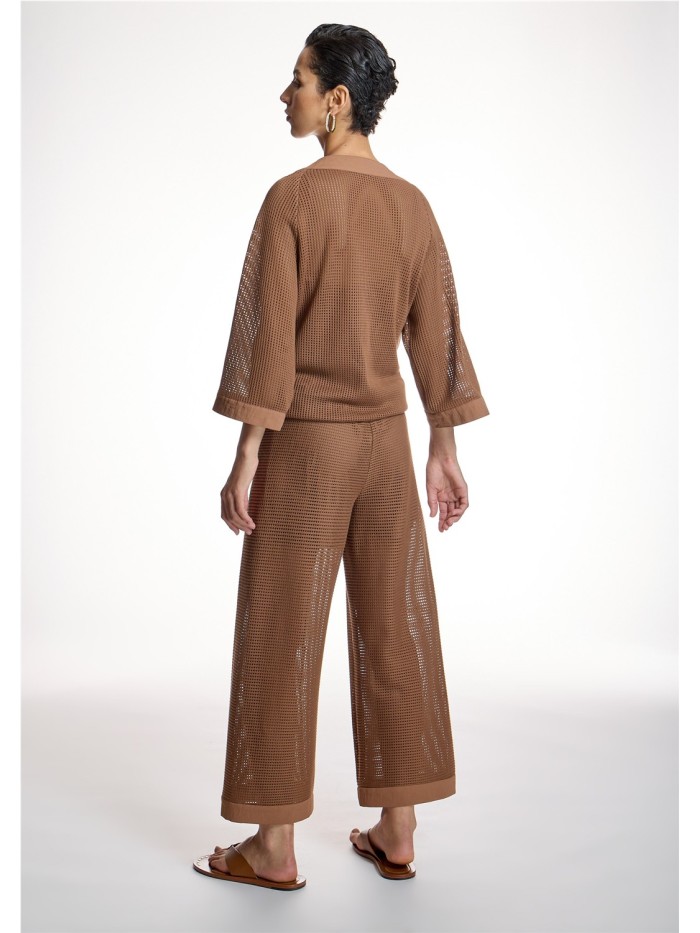 Pantalón ALBA CONDE de mujer marrón clado 1505 319