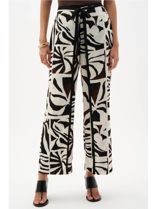 Pantalón JOSEPH RIBKOFF de mujer  beige y marrón 262056 2