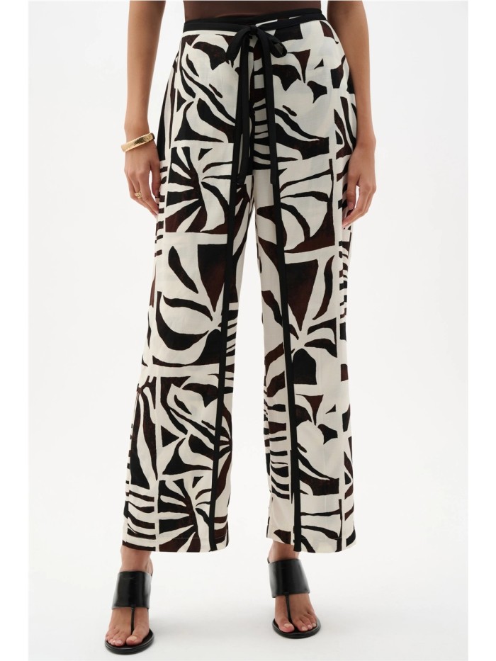 Pantalón JOSEPH RIBKOFF de mujer  beige y marrón 262056