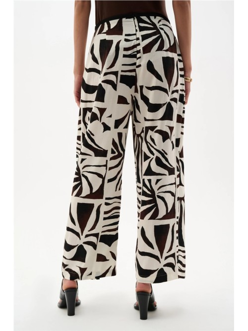 Pantalón JOSEPH RIBKOFF de mujer  beige y marrón 262056