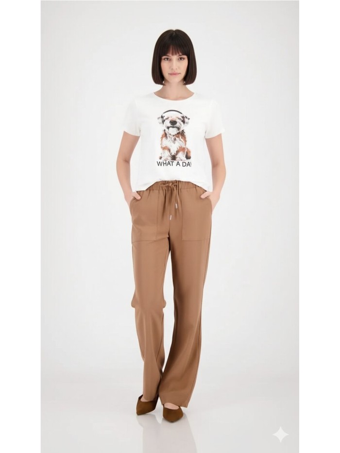 Pantalón MOANARI de mujer de color moca 410681